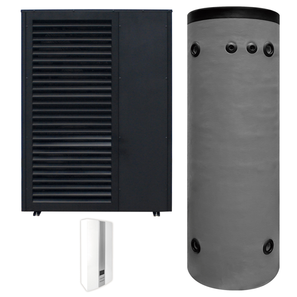 Skagen - 12kW med 300L Buffertank og 11-15kW el-gennemstr&oslash;mningsvandvarmer
